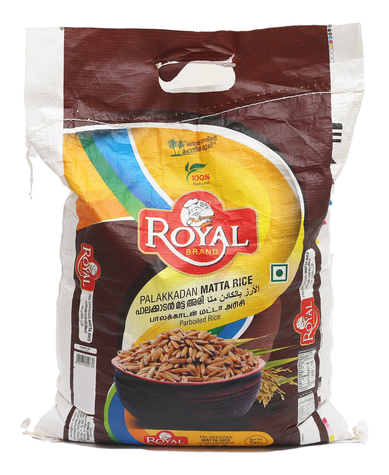 Royal Palakkadan Matta Rice 5 kg Lulu Hypermarket