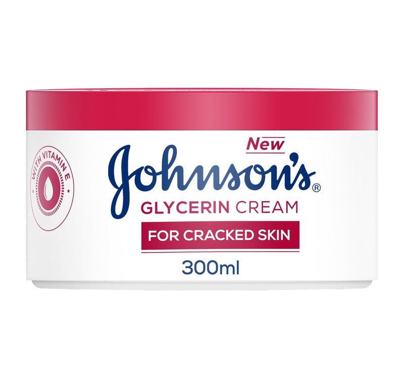 Johnson's Glycerin Cream For Cracked Skin 300 ml