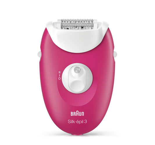 Braun Silk-epil 3 3-420 Corded Epilator + Braun Trimmer FG1100