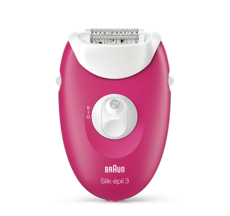 Braun Silk-epil 3 3-420 Corded Epilator + Braun Trimmer FG1100