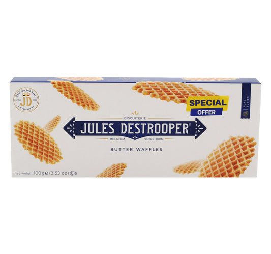 Jules Destrooper Butter Waffles Value Pack 100 g
