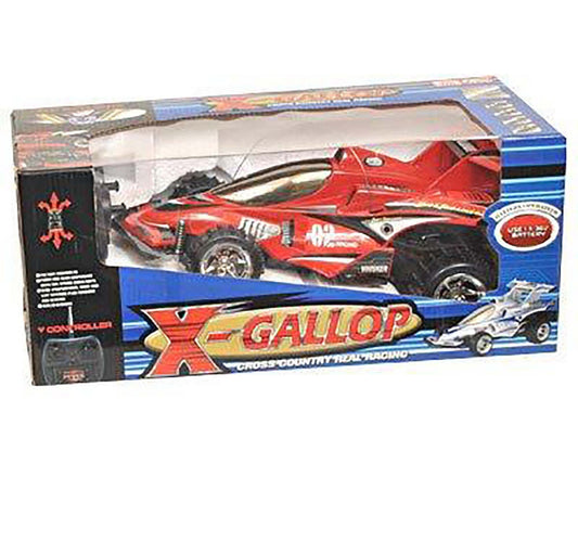 نموذج سيارة سباق عبر البلاد X Gallop Real Racing 1026 مع جهاز تحكم عن بعد