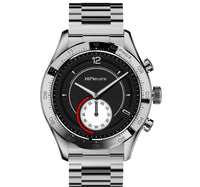 HiFuture Go Pro 2 Smartwatch, 1.32 inches AMOLED Display, Stainless Steel/Silver