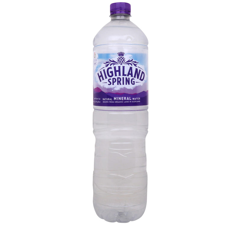 Highland Spring Natural Mineral Water 12 x 1.5 Litres Lulu Hypermarket