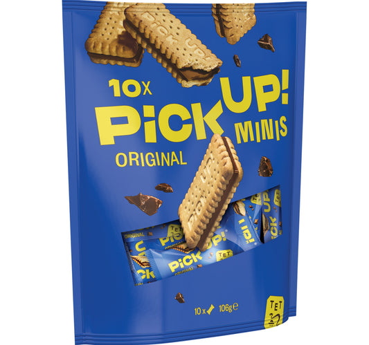 Bahlsen Pick Up Minis Choco Biscuits 10pcs 106 g