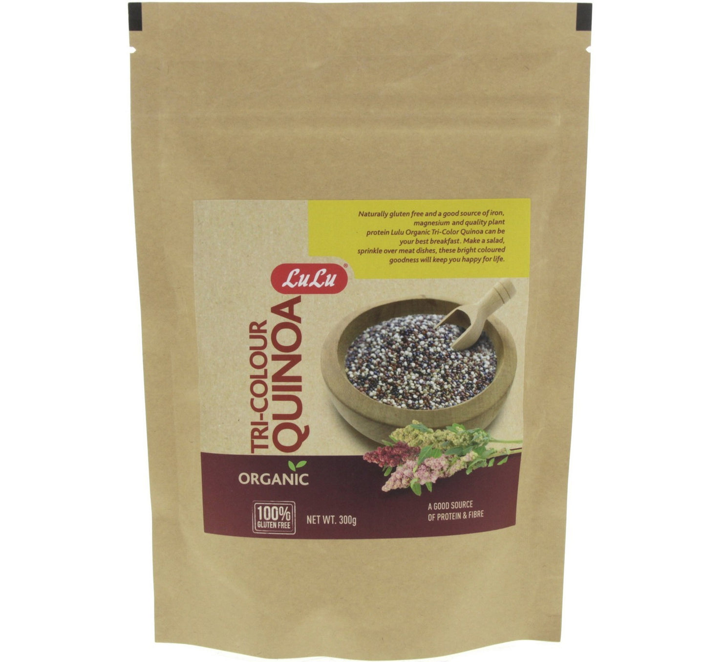 LuLu Organic Tri Colour Quinoa 300 g