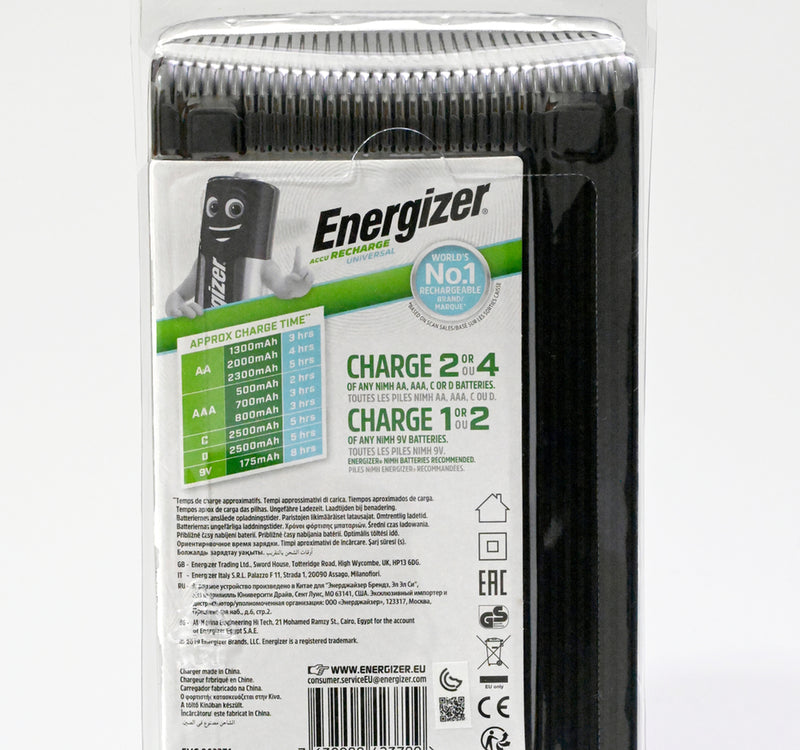 Energizer AccuRecharge Universal Charger EMG962871