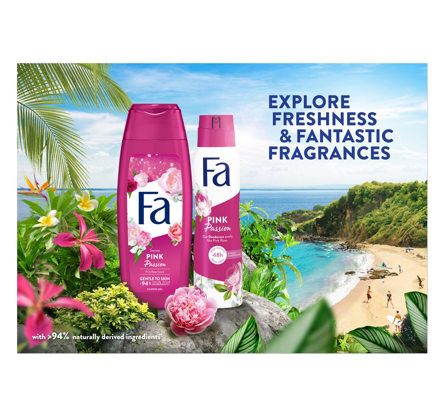 Fa Kids Underwater Mermaid Shower Gel & Shampoo 250 ml