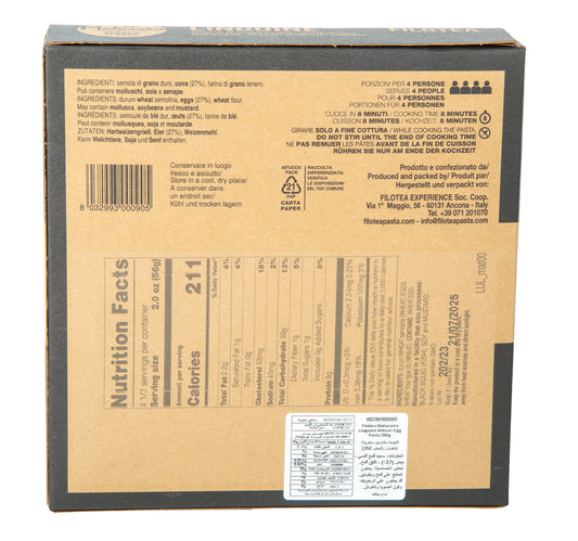 Filotea Linguine Artisan Egg Pasta 250 g