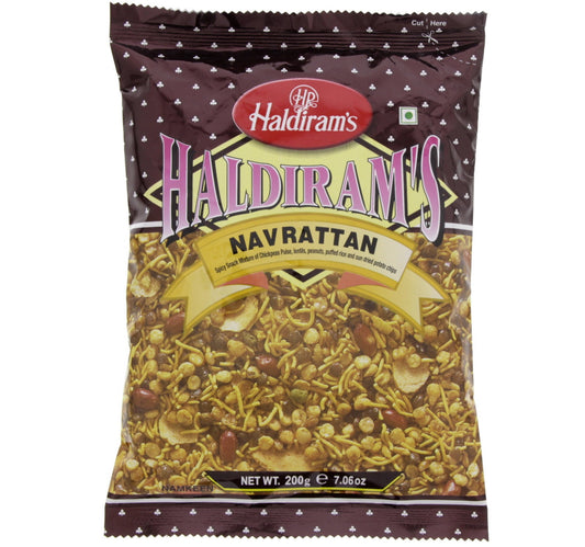 Haldiram's Navarattan Spicy Snack Mixture 200 g Lulu Hypermarket