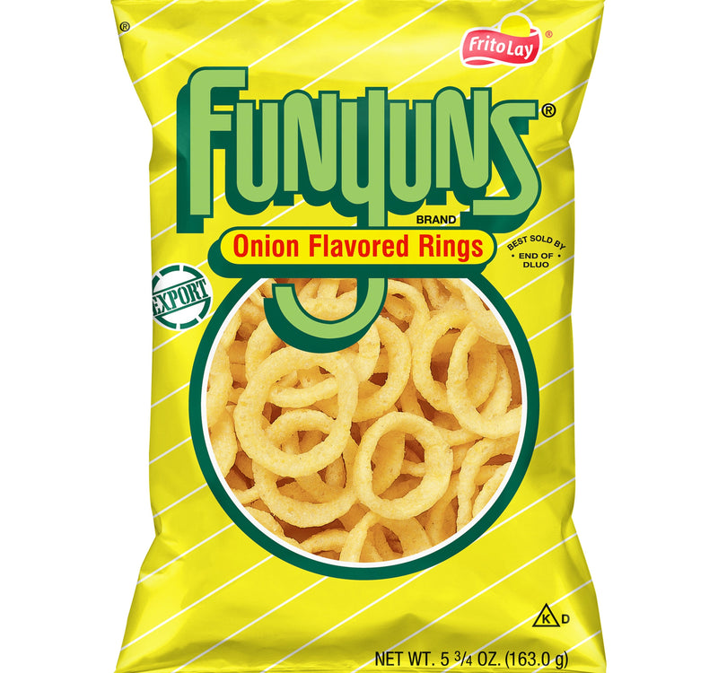 Fritolay Funyuns Onion Flavored Rings 163 g Lulu Hypermarket