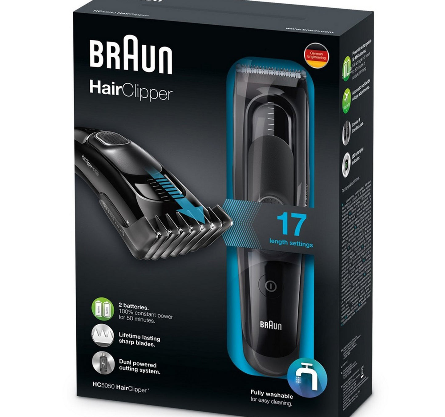 Braun Hair Clipper HC-5050