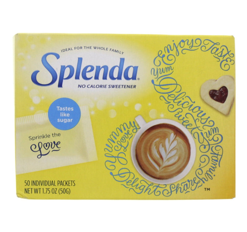 Splenda No Calorie Sweetener Packets 50pcs Lulu Hypermarket