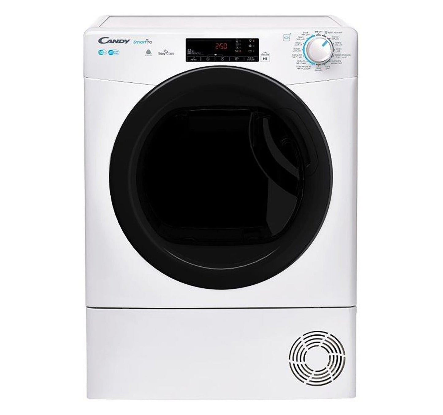Candy Front Load Condenser Dryer, 10 kg, White, CSOEC10TBE-19