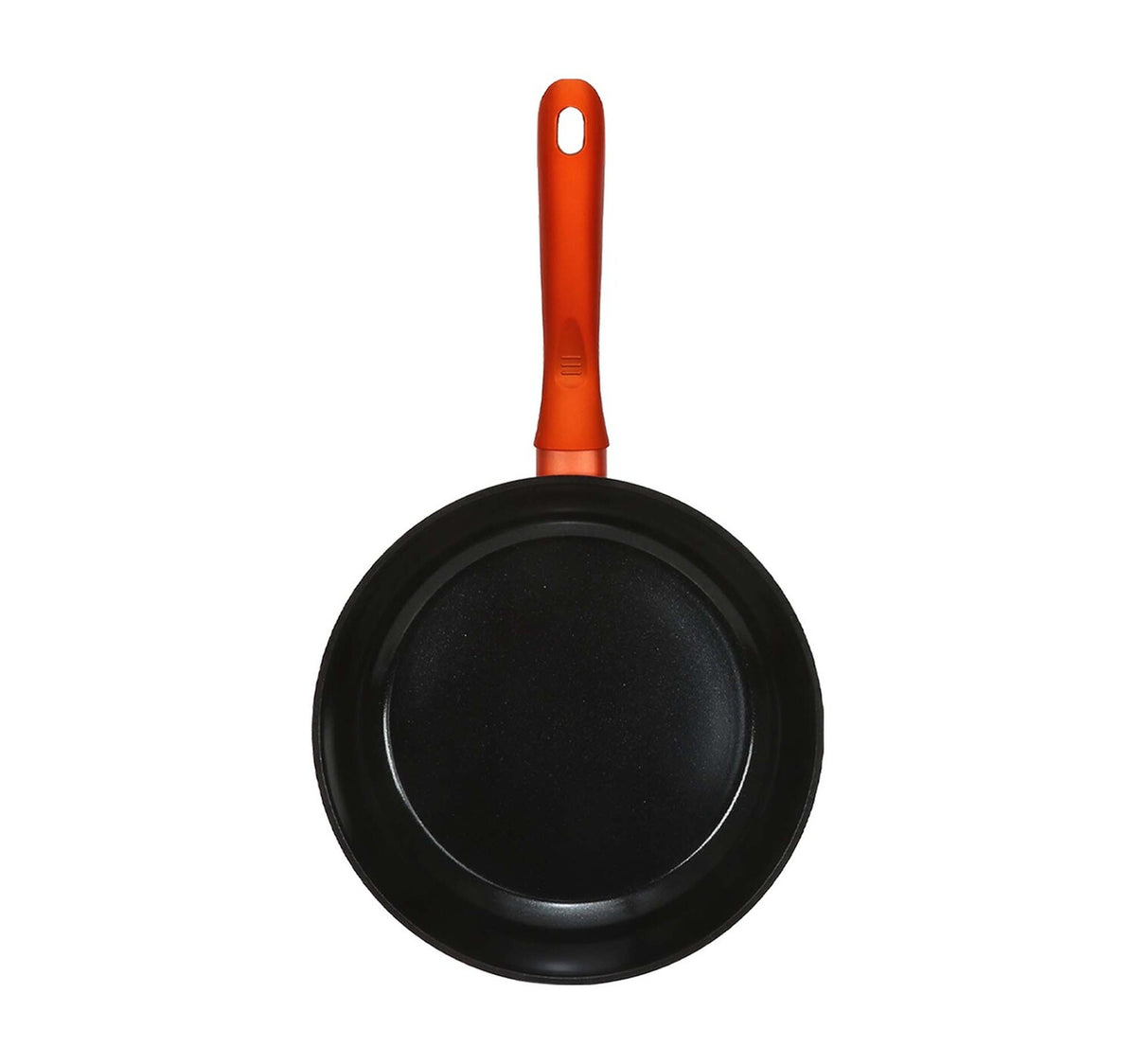Chefline Induction Base Ceramic Natural Coating Fry Pan, 28 cm, Red, DZJ28