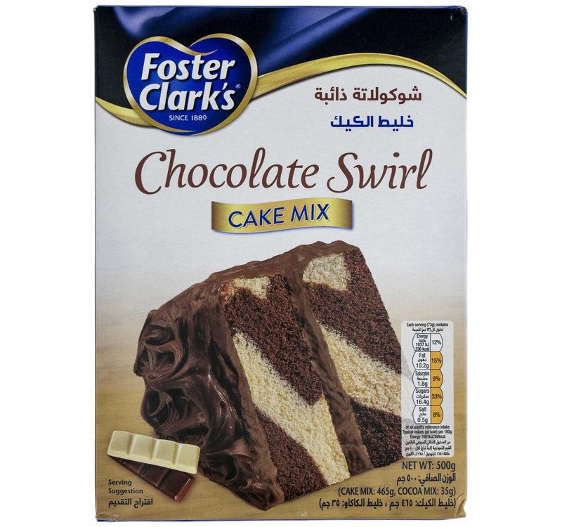 Foster Clark's Chocolate Swirl Cake Mix 500 g