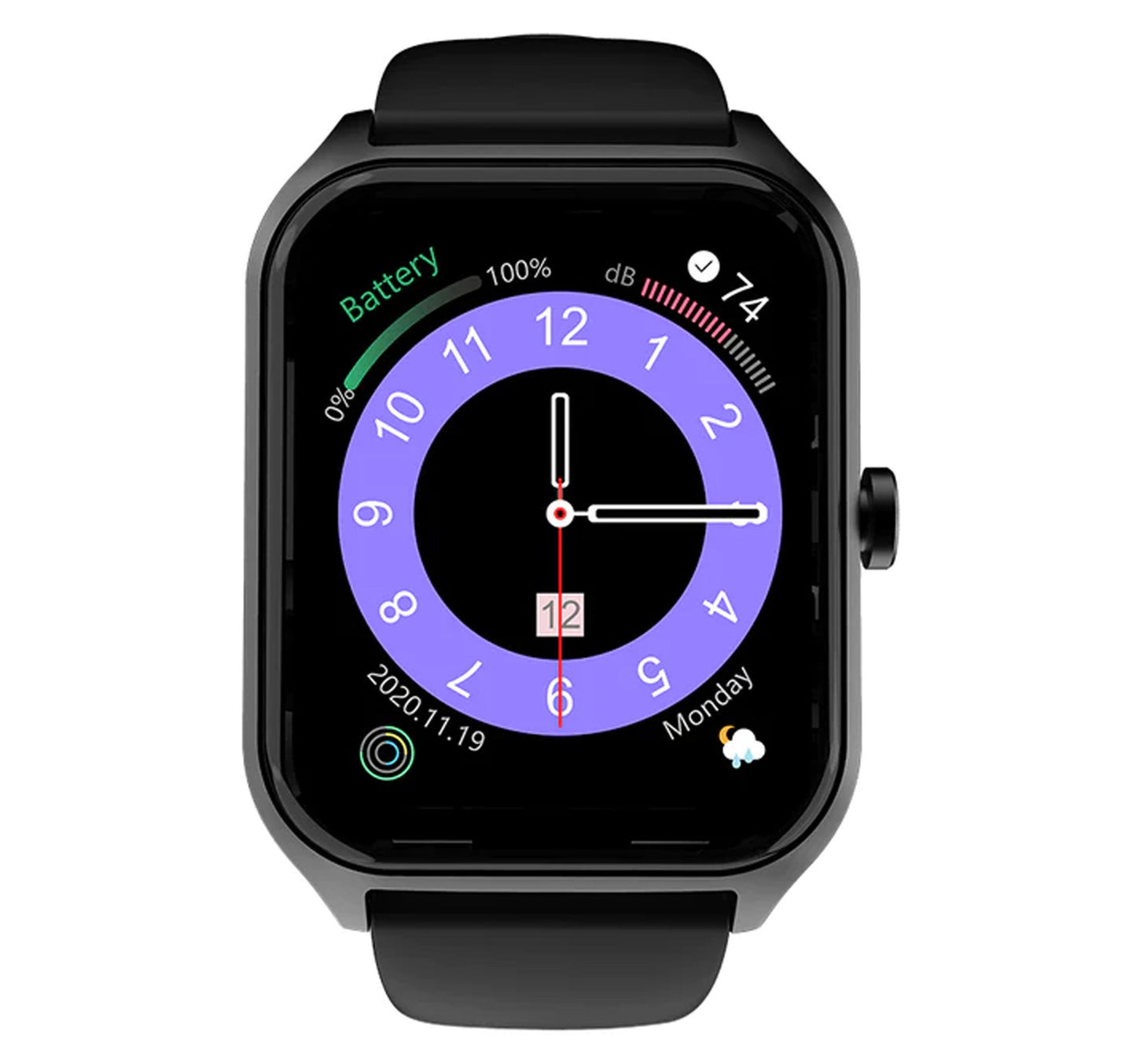 HiFuture Ultra2 Pro Smartwatch, 1.78 inches AMOLED Display, Black Lulu Hypermarket