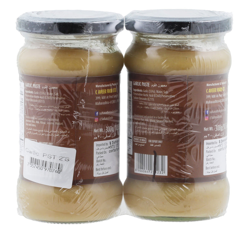 Suhana Garlic Paste Value Pack 2 x 300 g