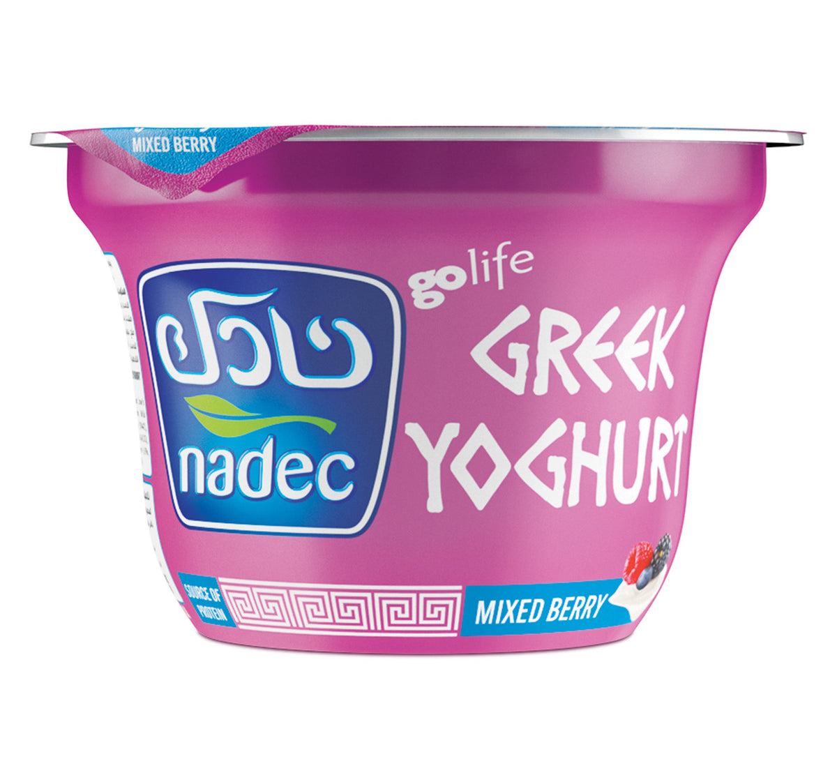 Nadec Mixed Berry Greek Yoghurt 160 g Sultan Center