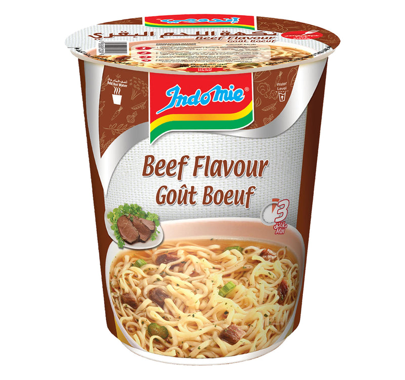 Indomie Beef Flavour Instant Cup Noodles 60 g Lulu Hypermarket