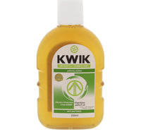 Kwik Antiseptic Disinfectant Anti Bacterial Liquid 250 ml