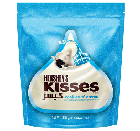 Hershey's Kisses Cookies 'N' Cream Value Pack 325 g Lulu Hypermarket