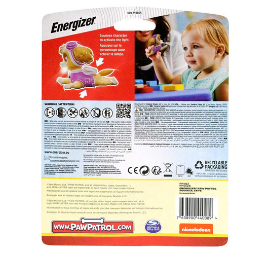 Paw Patrol Squeeze Light Asstd