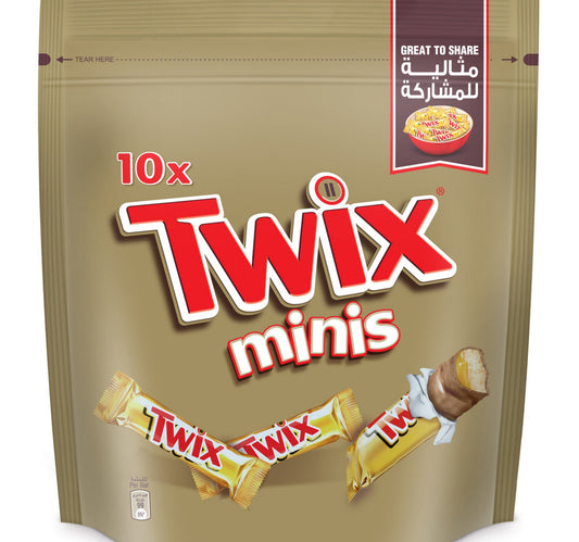 Twix Minis 10pcs 200 g Lulu Hypermarket