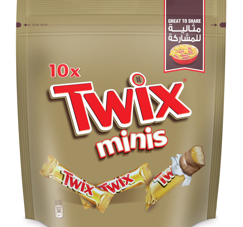 Twix Minis 10pcs 200 g Lulu Hypermarket