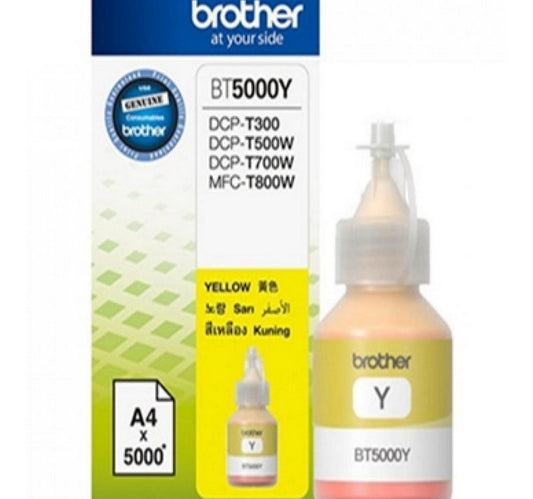 Brother Ink Cartridge BT5000 Yellow