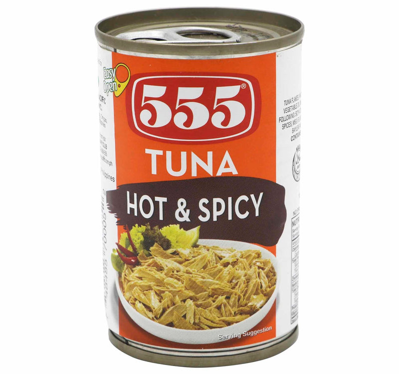 555 Tuna Hot & Spicy 155 g Lulu Hypermarket