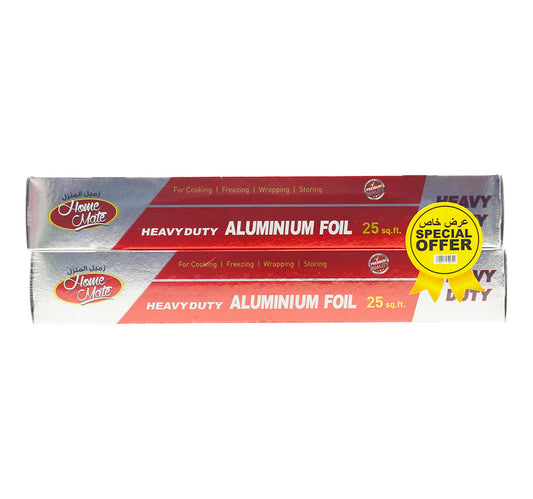 Home Mate Aluminium Foil 25 sq.ft. 2 pcs