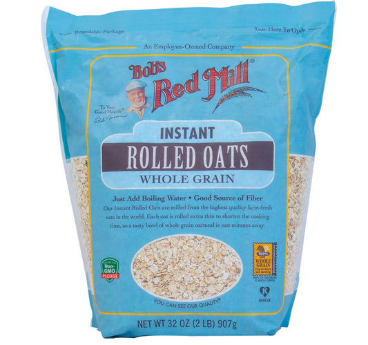 Bob's Red Mill Instant Rolled Oats Whole Grain 907 g