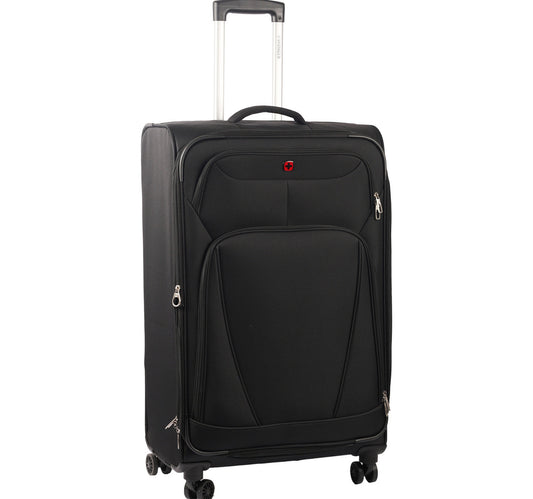 Wenger Beaumont 4 Wheel Soft Trolley 80cm Black