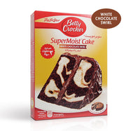 Betty Crocker SuperMoist Cake Mix White Chocolate Swirl 500 g Lulu Hypermarket