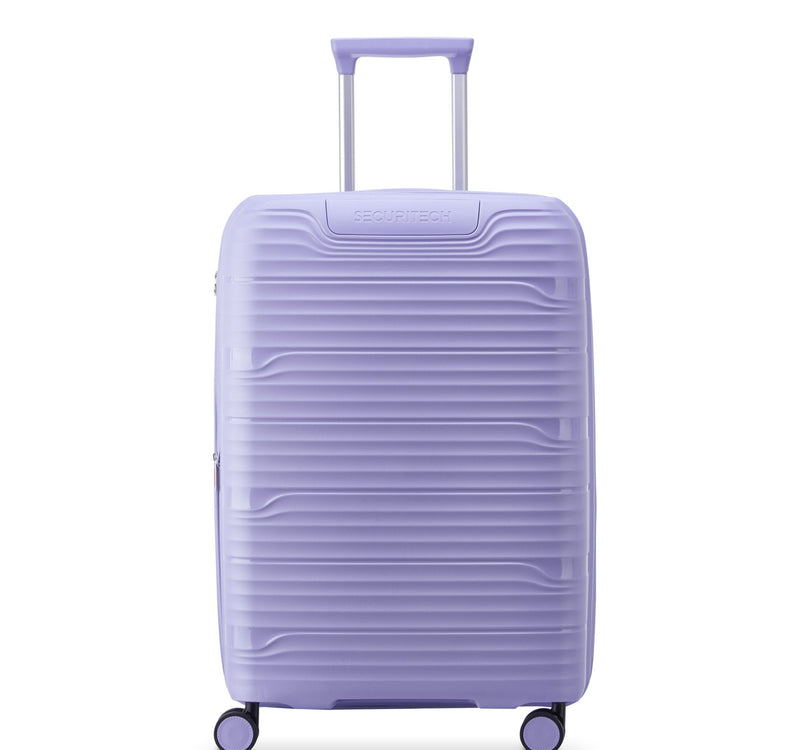 Delsey Securitech Dune 4 Double Wheels Hard Trolley, 70 cm, Lavender