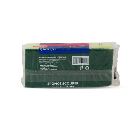 LuLu Nail Saver Sponge Scourer General Purpose 3 pcs