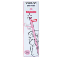 Sorbos Edible Straws Strawberry 128 g Lulu Hypermarket