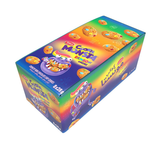 Tiffany Cookie Monsta Mini Rainbow 8 x 28 g Lulu Hypermarket