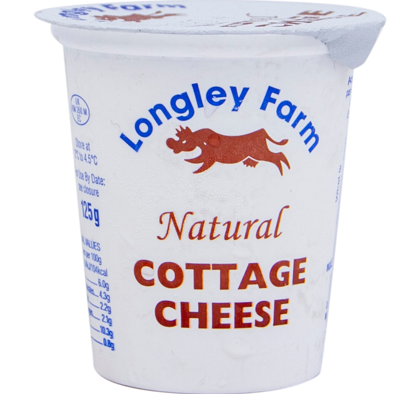 Longley Farm Natural Cottage Cheese 125 g Lulu Hypermarket