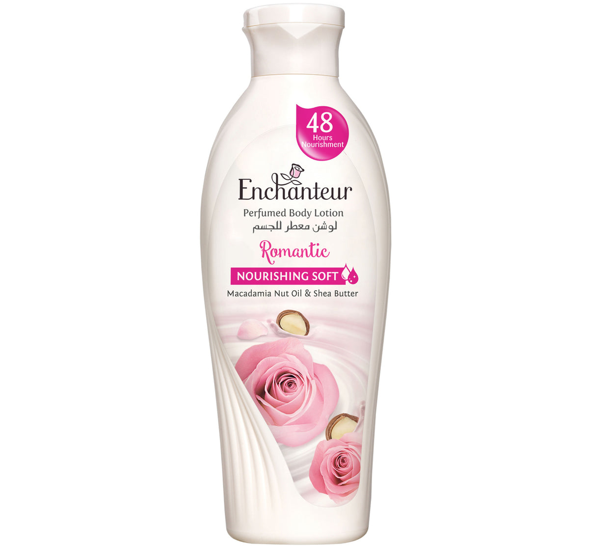 Enchanteur Nourishing Soft Romantic Lotion with Macadamia Nut Oil and Shea Butter 250 ml