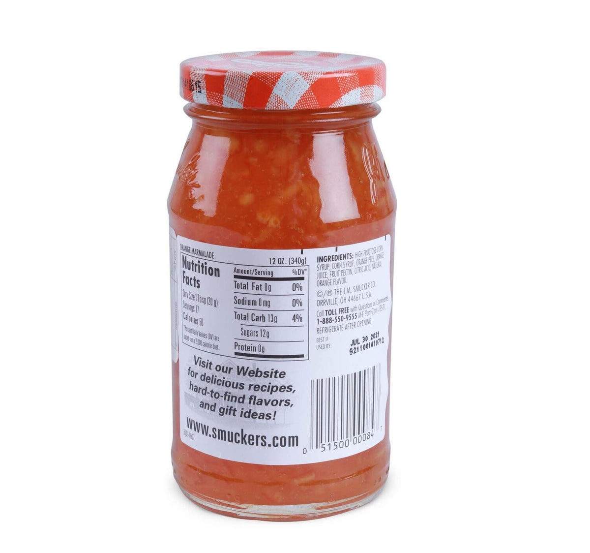 Smucker's Sweet Orange Marmalade 340 g