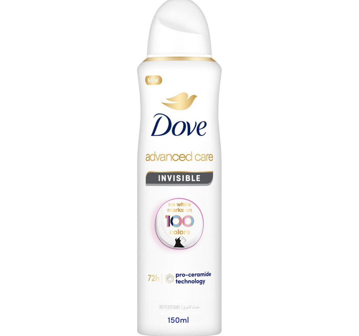 Dove Women Anti-Perspirant Deodorant Spray Invisible Dry Alcohol Free 150 ml