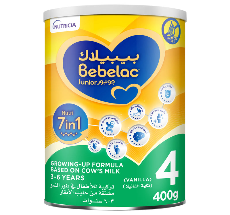 Bebelac Nutri 7in1 Growing Up Formula Stage 4 From 3 to 6 Years 400 g