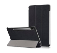 Trands Galaxy Tab S7 11 Inch Auto Wake/Sleep Folio Cover CC6374, Black