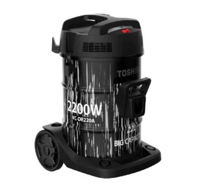 Toshiba 22L Drum Vacuum Cleaner, 2200W, Assorted, VC-DR220