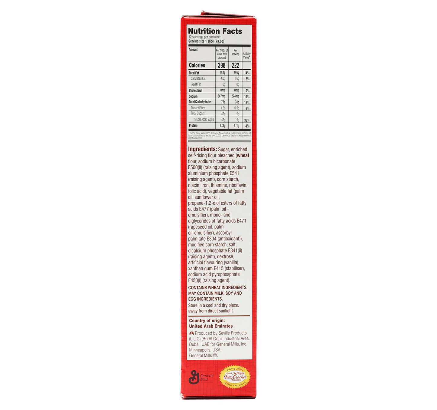 Betty Crocker Cake Mix White 2 x 500 g Lulu Hypermarket
