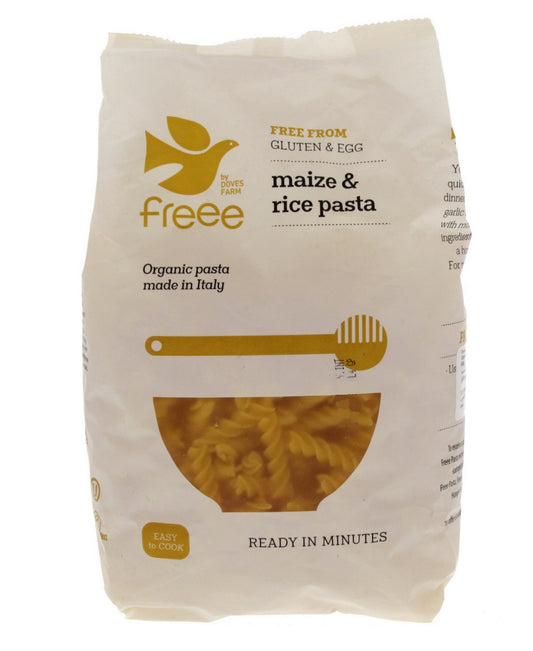 Doves Farm Organic Gluten Free Maize And Rice Pasta 500 g