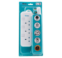Ikon 3 Way Extension Socket, 3250W, 3m Cable Length, IK-903NGC