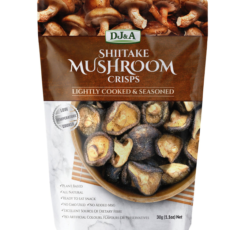 DJ&A Shitake Mushroom Crisps 30 g